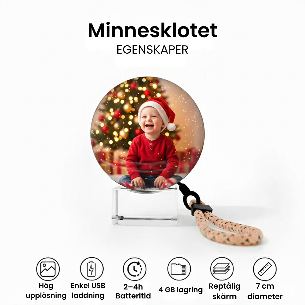 Minnesklotet – Se Dina Älskade Minnen Komma Till Liv På Sekunden!